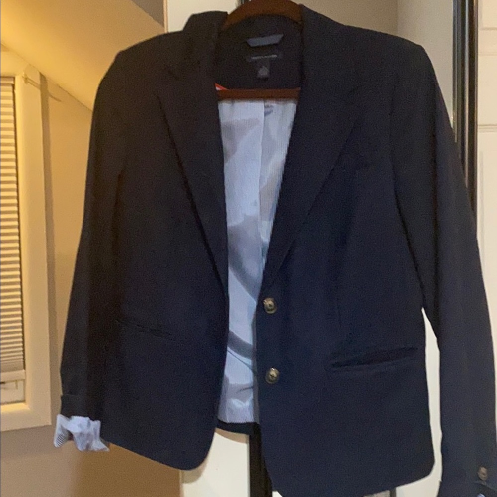 Navy blazer. Tommy Hilfiger size 8